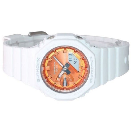 Casio G-Shock Analog Digital Seasonal Collection 2023 Orange Dial Quartz GMA-S2100WS-7A 200M Women's Watch