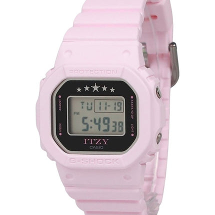 Casio G-Shock ITZY Collaboration Digital Pink Bio-Based Resin Strap Quartz GMD-S5610IT-4B 200M Women's Watch