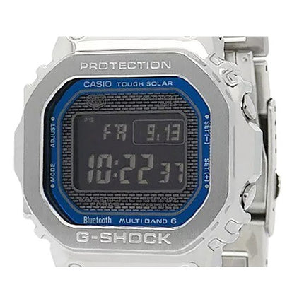 Casio G-Shock Full Metal Digital Smartphone Link Stainless Steel Tough Solar GMW-B5000D-2 200M Men's Watch