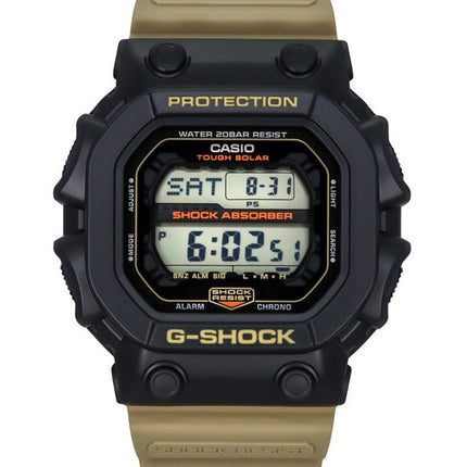 Casio G-Shock Digital Resin Strap Black Dial Tough Solar GX-56TU-1A5 200M Men's Watch