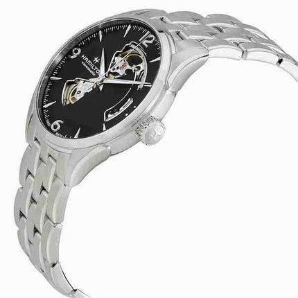 Hamilton Jazzmaster Stainless Steel Open Heart Black Dial Automatic H32705131 Men's Watch