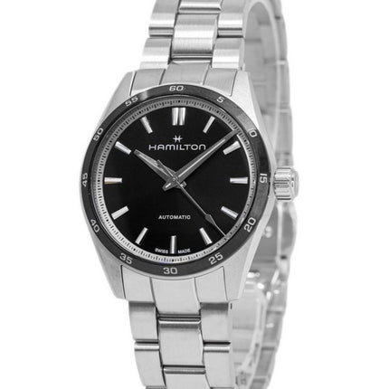 Hamilton Jazzmaster Performer Stainless Steel Black Dial Automatic H36205130 100M Men's Watch