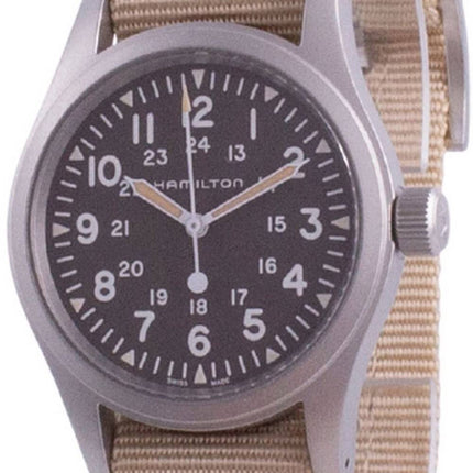 Hamilton Khaki Field Brown Dial Mechanical H69439901 Men's Watch