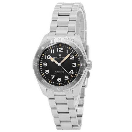 Hamilton Khaki Field Expedition Stainless Steel Black Dial Automatic H70315130 100M Men's Watch