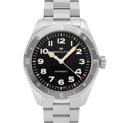 Hamilton Khaki Field Expedition Stainless Steel Black Dial Automatic H70315130 100M Men's Watch