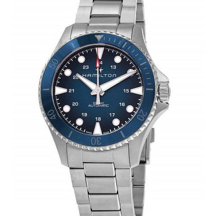 Hamilton Khaki Navy Scuba Stainless Steel Blue Dial Automatic Diver's H82505140 300M Men's Watch