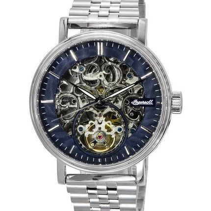 Ingersoll The Charles Stainless Steel Black Skeleton Dial Automatic I05807 Men's Watch