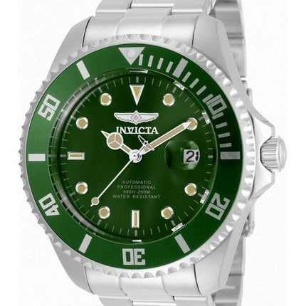 Invicta Pro Diver Green Dial Automatic 35719 200M Men's Watch