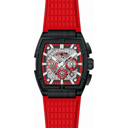 Invicta S1 Rally Gravity Defier Chronograph Multifunction Red Skeleton Dial Quartz 44887 100M Men's Watch