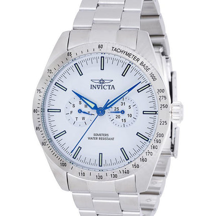 Invicta Specialty Stainless Steel White Dial Quartz 45975 Men's Watch