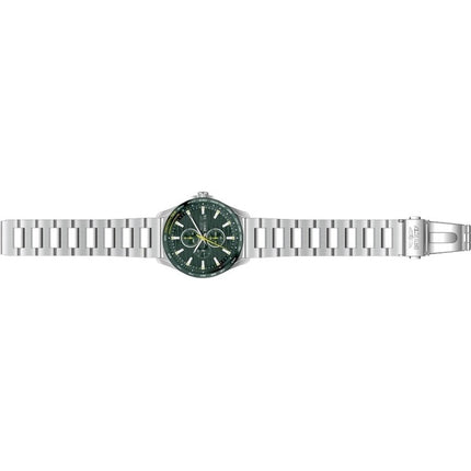 Invicta Racing Stainless Steel Green Dial Quartz 47549 Men's Watch