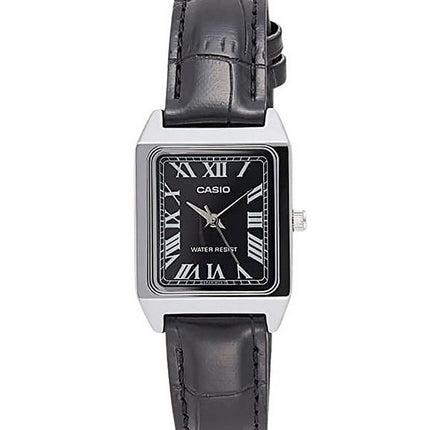 Casio Standard Analog Leather Strap Black Dial Quartz LTP-V007L-1B Women's Watch