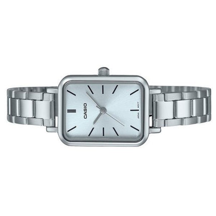 Casio Standard Analog Stainless Steel Light Blue Dial Quartz LTP-V009D-2E Women's Watch