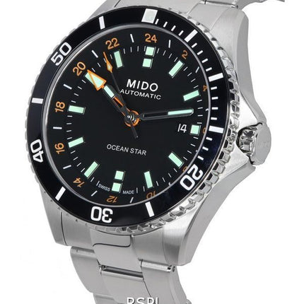 Mido Ocean Star GMT Black Dial Automatic Diver's M026.629.11.051.01 M0266291105101 200M Men's Watch