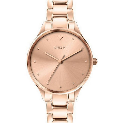 Oui & Me Petite Bichette Rose Gold Tone Stainless Steel Quartz ME010156 Women's Watch