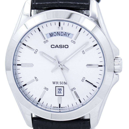 Casio Analog Silver Dial MTP-1370L-7AVDF MTP-1370L-7AV Men's Watch