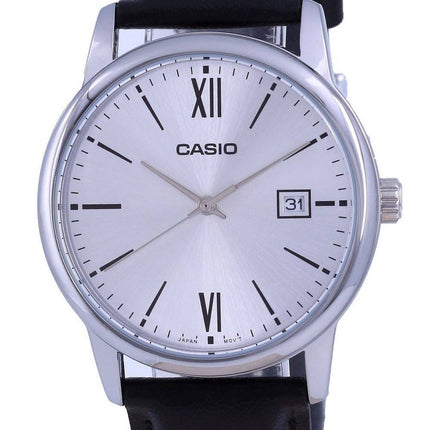 Casio Silver Dial Stainless Steel Analog Quartz MTP-V002L-7B3 MTPV002L-7 Men's Watch