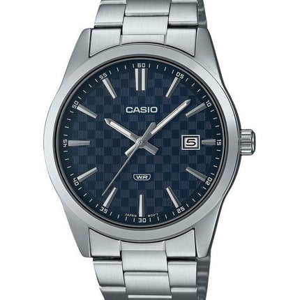 Casio Enticer Analog Stainless Steel Blue Dial Quartz MTP-VD03D-2A Men's Watch