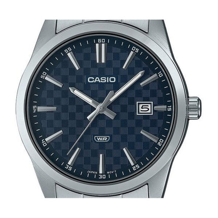 Casio Enticer Analog Stainless Steel Blue Dial Quartz MTP-VD03D-2A Men's Watch