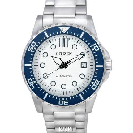 Citizen Urban White Dial Automatic NJ0171-81A 100M Men's Watch