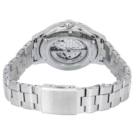 Citizen Kuroshio64 Limited Edition Stainless Steel Silver Dial Automatic NK0001-84A Mens Watch