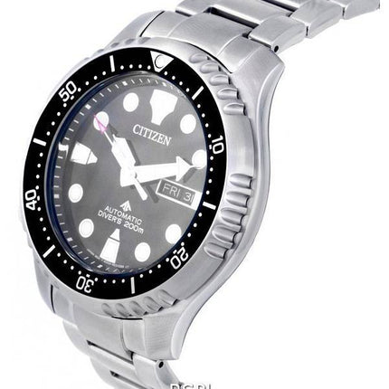 Citizen Promaster Marine Divers Stainless Steel Automatic NY0140-80E 200M Mens Watch