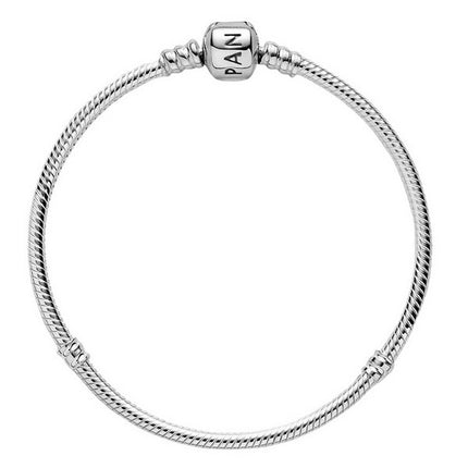 Pandora Moments Snake Chain Bracelet 590702HV-21 For Women