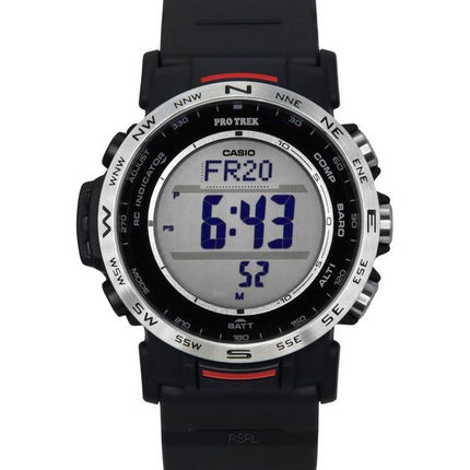 Casio ProTrek Climber Line Digital Bio Based Resin Strap Tough Solar PRW-35-1A 100M Men's Watch