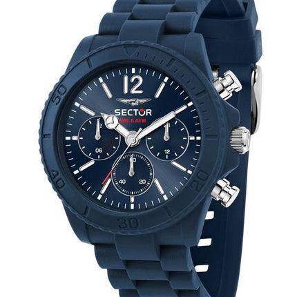 Sector Diver Multifunction Stainless Steel Blue Dial Quartz R3251549002 Men's Watch