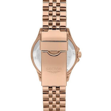 Sector 230 Just Time Rose Gold Stainless Steel Mother of Pearl Dial Quartz R3253161537 100M Women's Watch