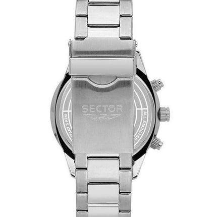 Sector 670 Dual Time Multifunction Stainless Steel Black Dial Quartz R3253540013 Women's Watch