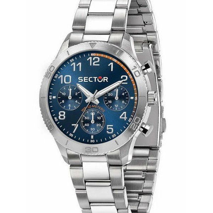 Sector 270 Stainless Steel Multifunction Blue Dial Quartz R3253578018 Men's Watch