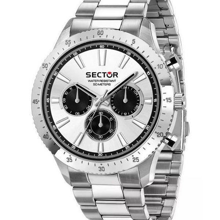 Sector 270 Multifunction Stainless Steel White Dial Quartz R3253578027 Men's Watch