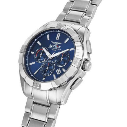 Sector 790 Chronograph Stainless Steel Blue Dial Quartz R3273636004 100M Men's Watch