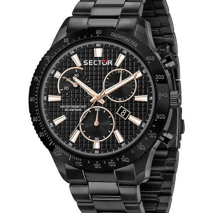 Sector 270 Chronograph Stainless Steel Black Dial Quartz R3273778001 Men's Watch