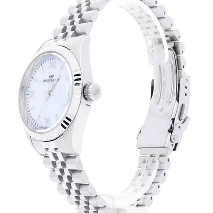 Philip Watch Caribe Urban Stainless Steel White Dial Quartz R8253597592 100M Women's Watch