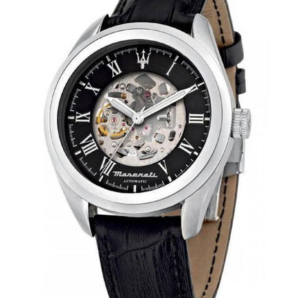 Maserati Traguardo Sport Skeleton Dial Automatic R8821112004 100M Men's Watch