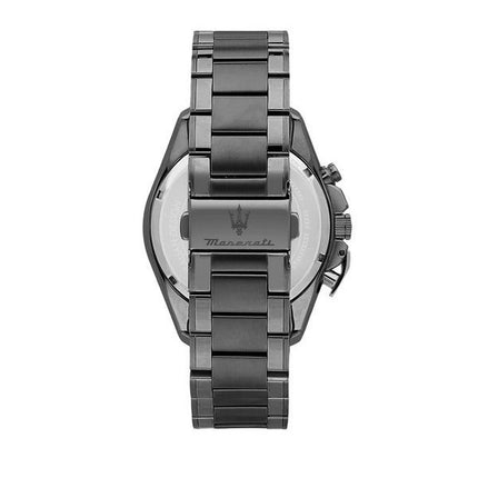 Maserati Traguardo Limited Edition Chronograph PVD-Coated Stainless Steel Black Quartz R8873612045 100M Men's Watch