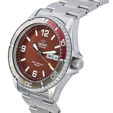 Orient Sports Kamasu Mako III Stainless Steel Red Dial Automatic Diver's RA-AA0820R19B RA-AA0820R39B 200M Men's Watch