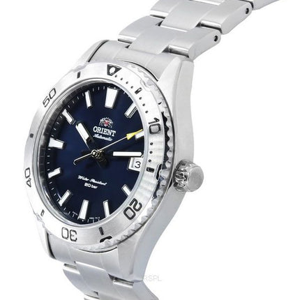 Orient Sports Mako Stainless Steel Blue Dial Automatic Diver's RA-AC0Q02L10B RA-AC0Q02L30B 200M Men's Watch