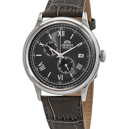 Orient Bambino Version 8 Classic Leather Strap Grey Dial Automatic RA-AK0704N10B Men's Watch