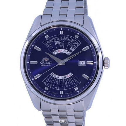 Orient Multi Year Calendar Blue Dial Stainless Steel Automatic RA-BA0003L10B Men's Watch