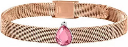 Morellato Sensazioni Rose Gold Tone Stainless Steel Mesh SAJT69 Women's Bracelet