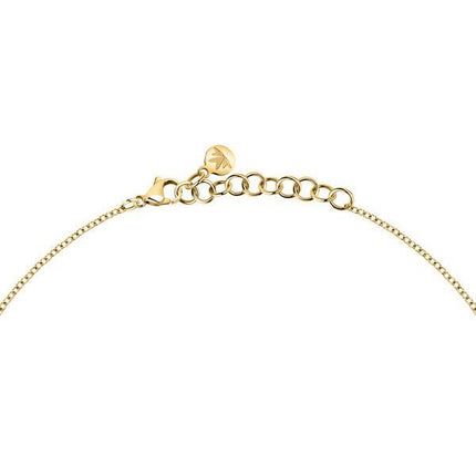 Morellato Colori Gold Tone Stainless Steel Necklace SAVY06 For Women