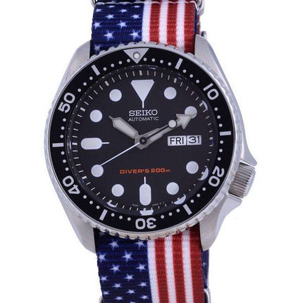 Seiko Automatic Divers Polyester SKX007K1-var-NATO27 200M Men's Watch
