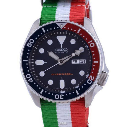 Seiko Automatic Divers Polyester SKX009K1-var-NATO23 200M Men's Watch