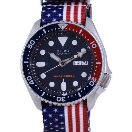 Seiko Automatic Divers Polyester SKX009K1-var-NATO27 200M Men's Watch