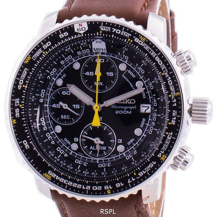 Seiko Pilot's Flight SNA411P1-VAR-LS12 Quartz Chronograph 200M Men's Watch