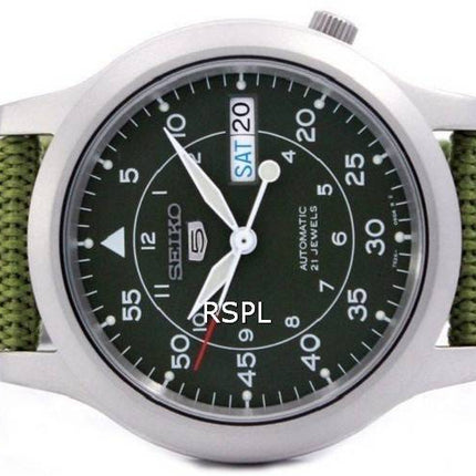 Seiko Automatic Military Nylon Men's Watch SNK805K2