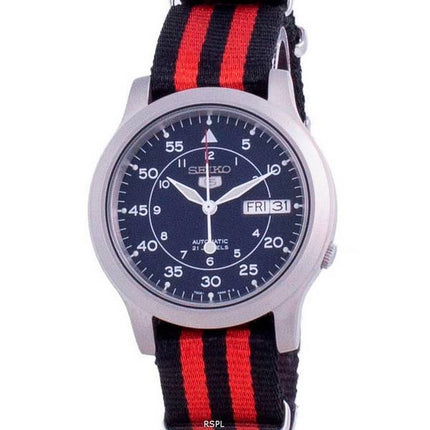 Seiko 5 Military SNK807K2-var-NATOS15 Automatic Nylon Strap Men's Watch